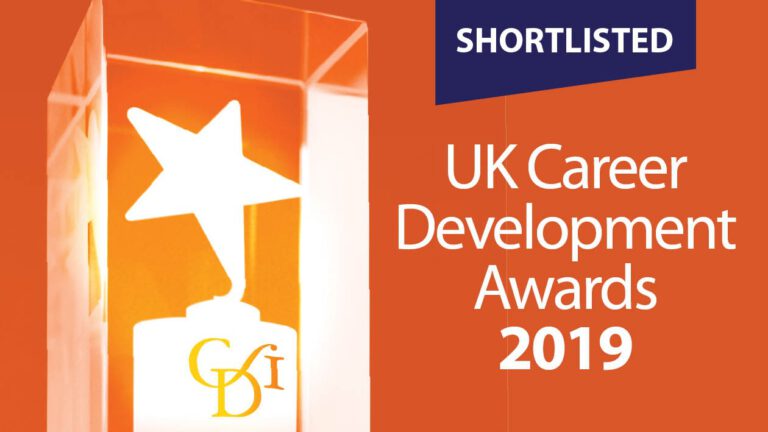 UK Career Development Awards 2019 - Shortlisted
