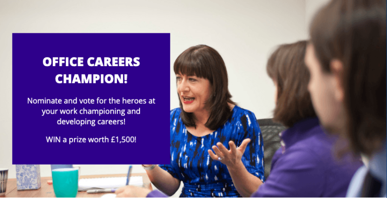 Office Careers Champion win £1500 workshop