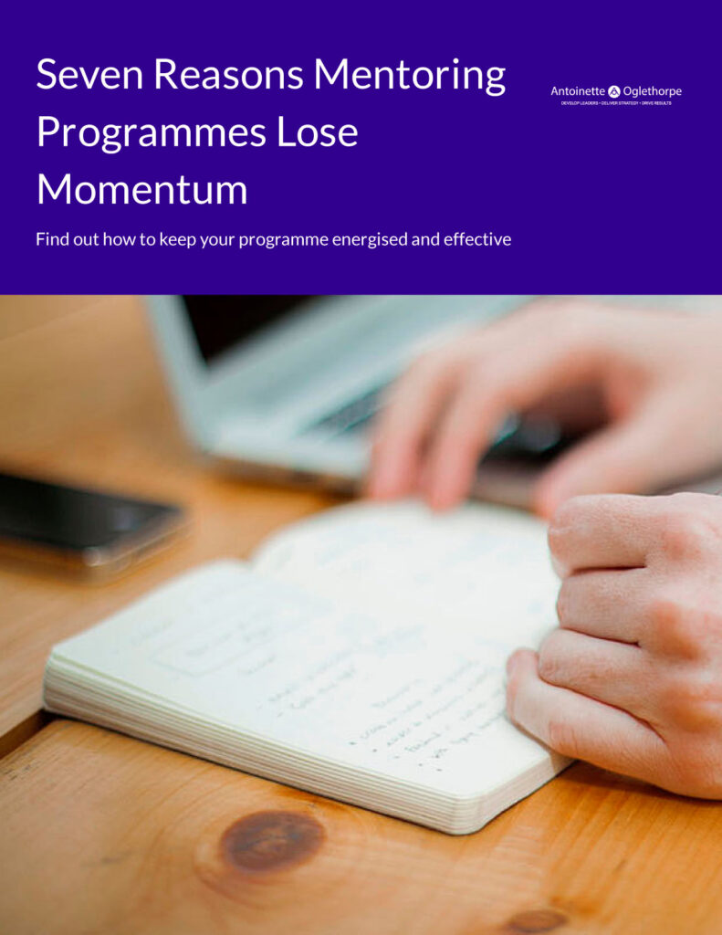 seven reasons mentoring programmes lose momentum Antoinette Oglethorpe pdfs free to download