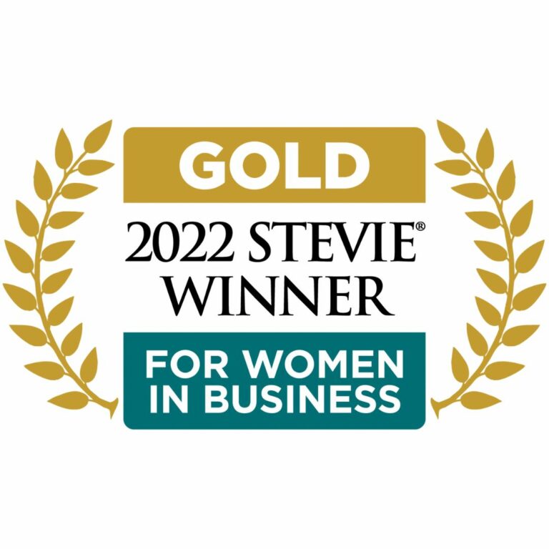 stevie awards gold winner for women in business